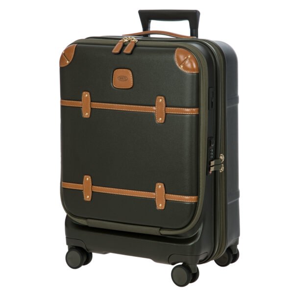 Bellagio 21'' Expandable Spinner w/ Pocket – Compact 55cm Trolley S